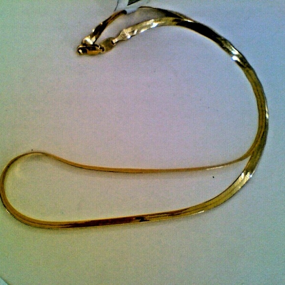Other - 14K Yellow Gold Herringbone Necklace Chain 6.2 G Other - 14K Yellow Gold Herringbone Necklace Chain 6.2 G